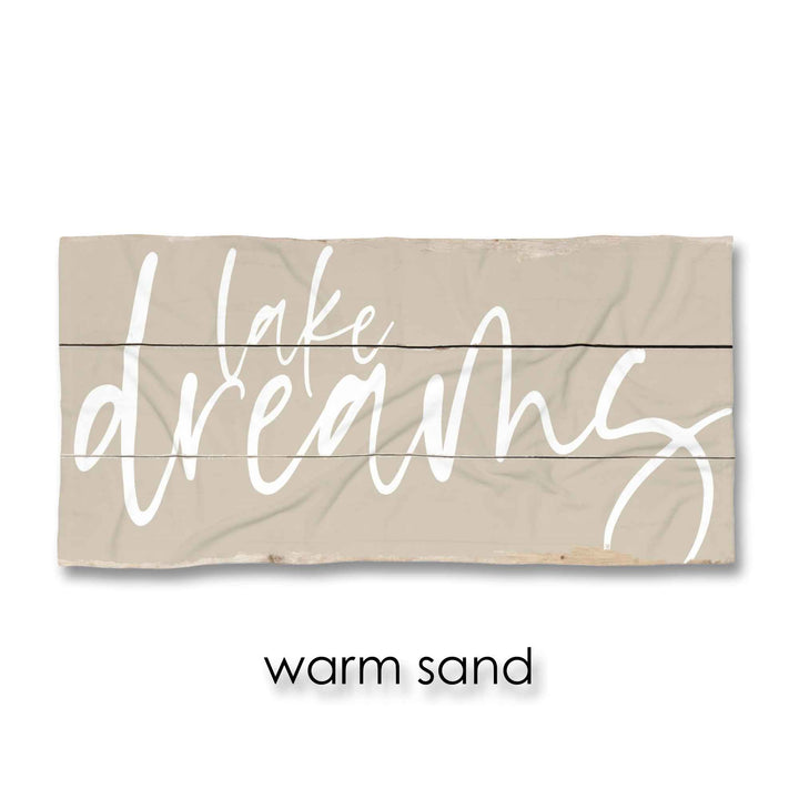 Lake Dreams v2 Beach Towel
