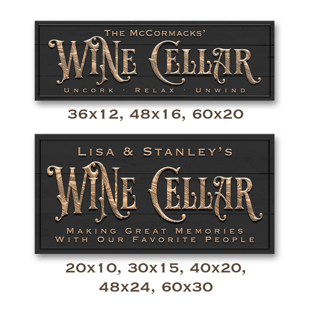 Wine Cellar Sign