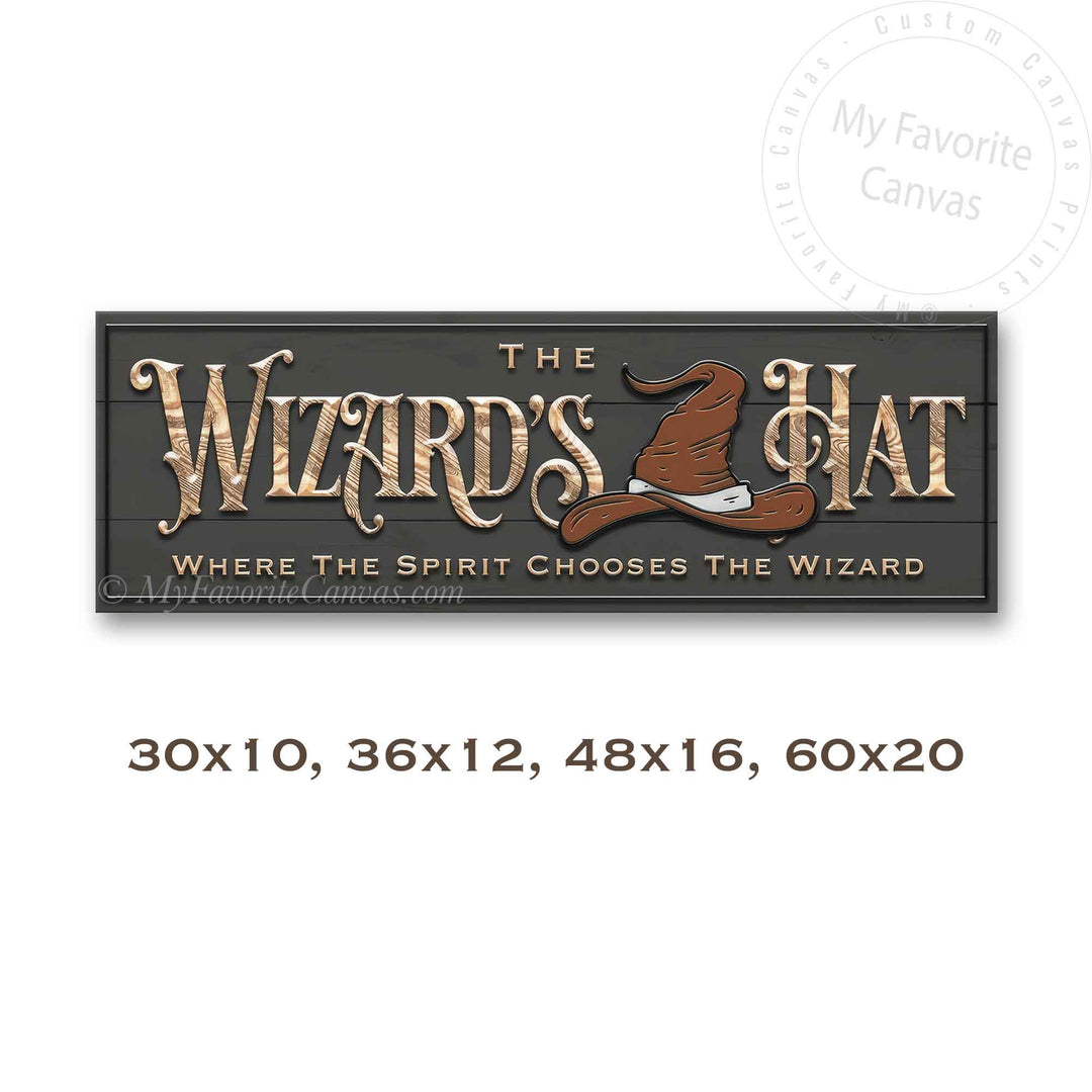The Wizard's Hat Mascot Tavern Sign