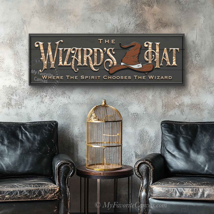 The Wizard's Hat Mascot Tavern Sign